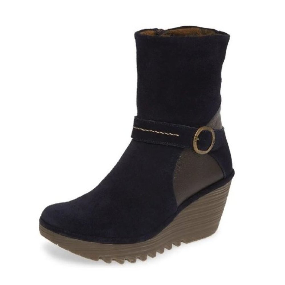 FLY LONDON Yome Wedge Bootie